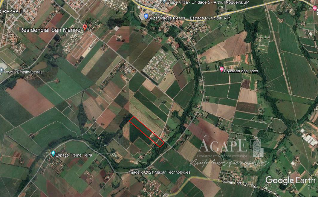 Área em expansão urbana - Artur Nogueira